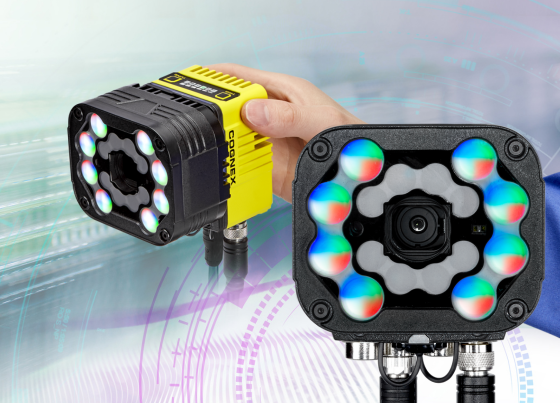 sensor o cámara de visión vista de frente