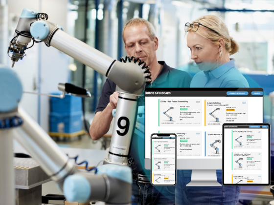 Mantené tu cobot controlado con MyUR Monitoring