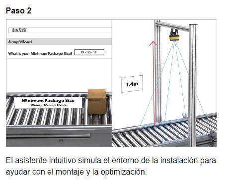 Sistema de dimensionamiento 3D-A1000 paso 2 Sistema de dimensionamiento 3D-A1000 paso 2