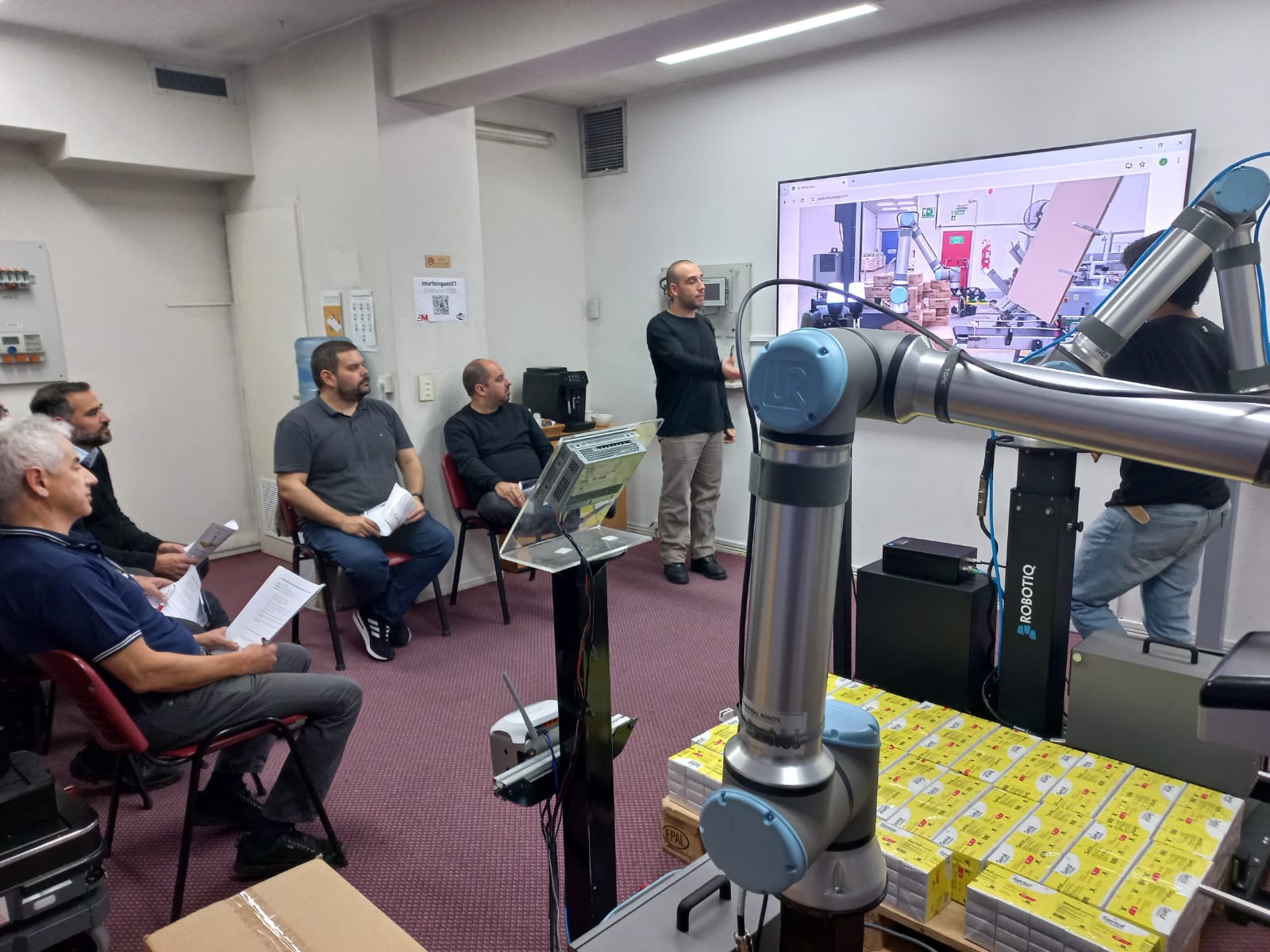 Capacitaciones en Paletizado Colaborativo en Murten: Teoría y Práctica en Soluciones Avanzadas
