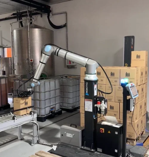 paletizado colaborativo PE20 Robotiq